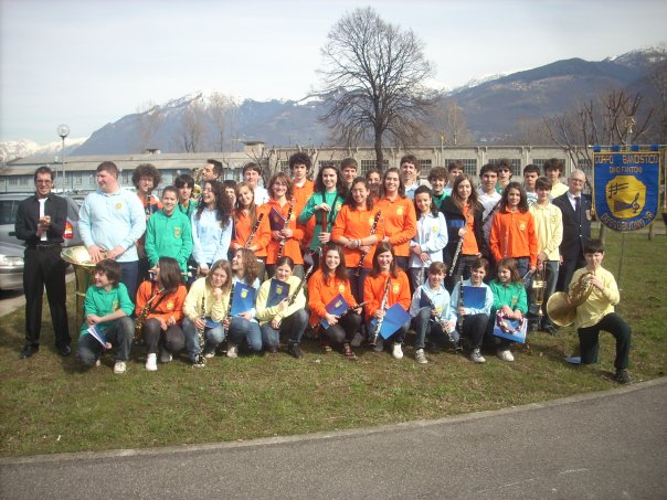 La Banda Giovane a Costa Volpino nel 2009